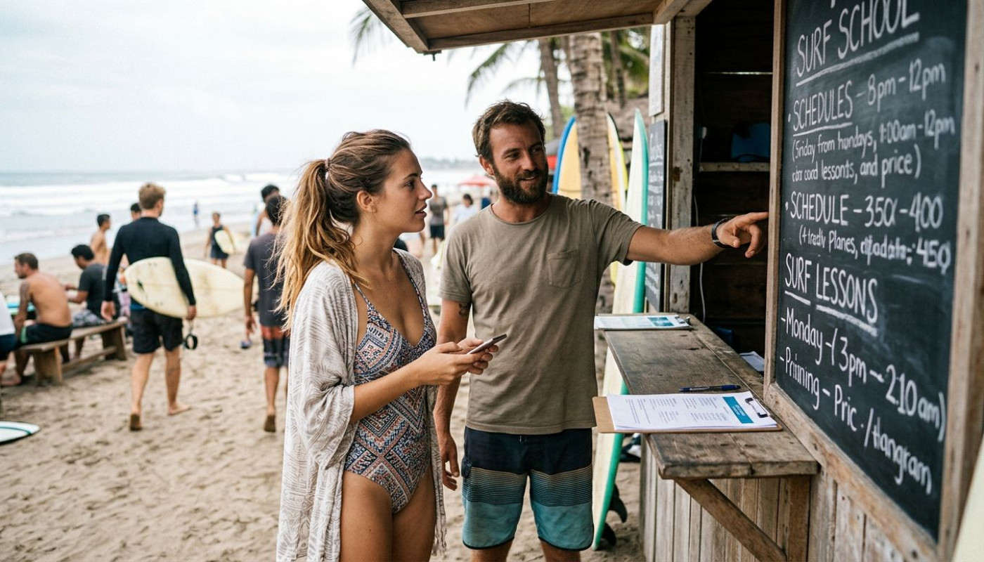 Réserver un cours de surf : les pièges que les débutants ignorent